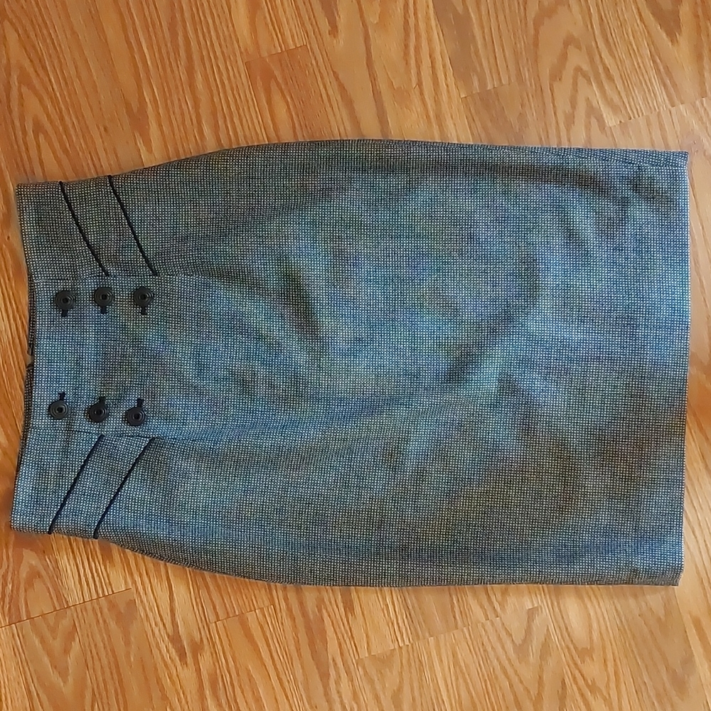 1940's Style Sailor Pencil Skirt, Sz 0